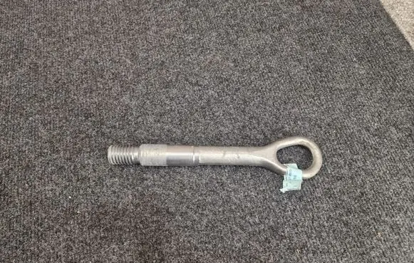 Towing hook eye