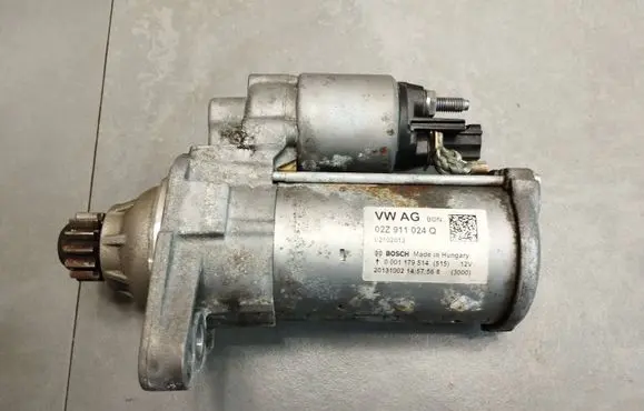 Volkswagen Golf VII Starter motor 02Z911024Q 02102013 0001179514