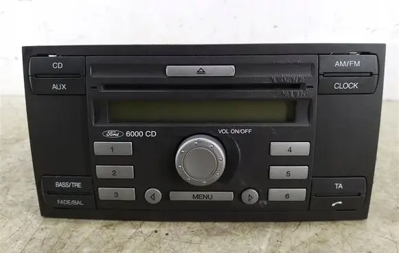 Ford Focus Radio/CD/DVD/GPS head unit 6S6118C815AF
