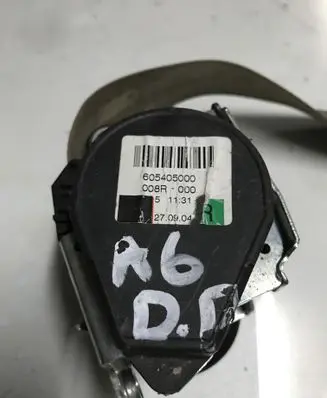 Audi A6 S6 C6 4F Front seatbelt 605405000