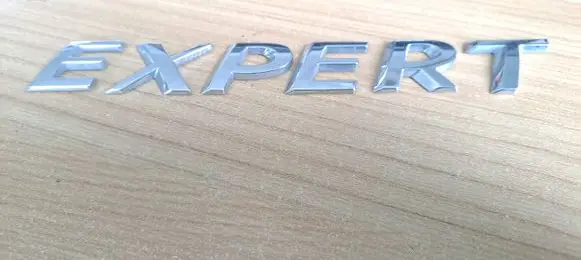 Peugeot Expert Rear loading door model letters 