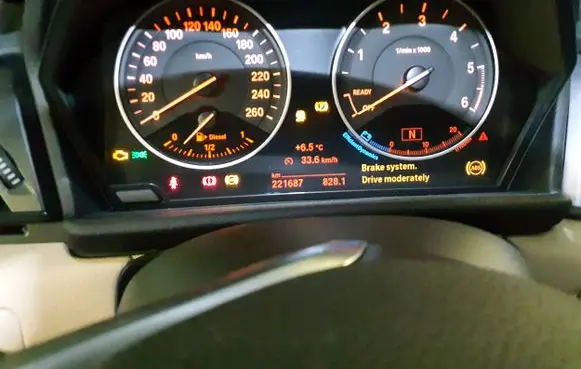 BMW 2 F46 Speedometer (instrument cluster) 9295446 10577537 14369510