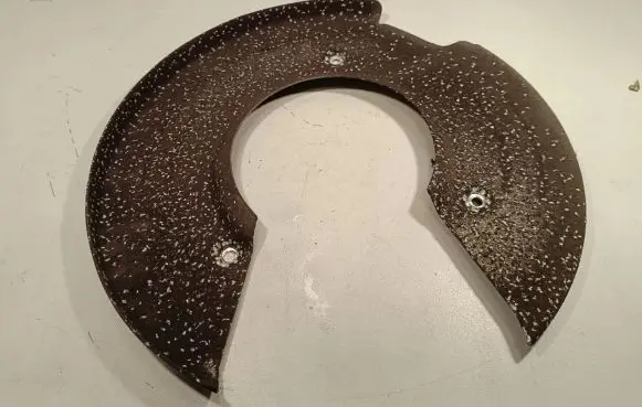 Jaguar XF X260 Rear brake disc plate dust cover 