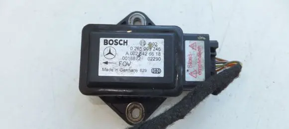 Mercedes-Benz E W211 ESP acceleration yaw rate sensor 0025426618 0265005246