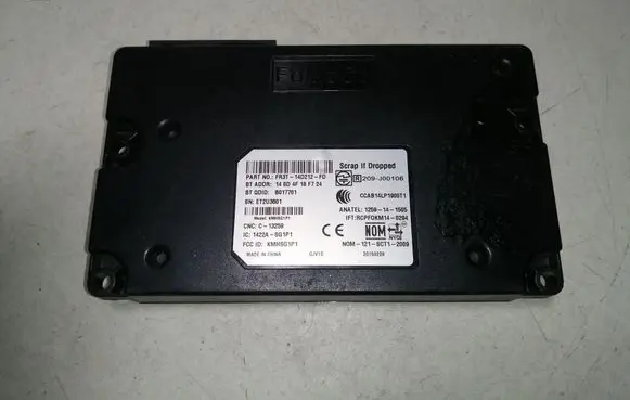 Ford Mustang VI Bluetooth control unit module FR3T14D212FD