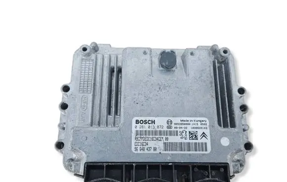 Citroen DS3 Engine control unit/module 0281013872 9664843780 9653958980