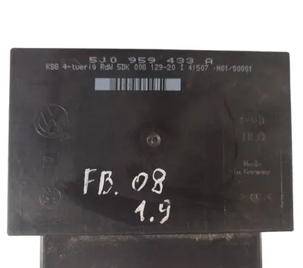 Skoda Fabia Mk2 (5J) Engine control unit/module 5J0959433A