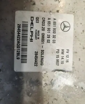 Mercedes-Benz Sprinter W906 Engine control unit/module A6519003203 28454422 A6519012902
