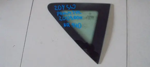 Peugeot 207 Loading door trunk window/glass 