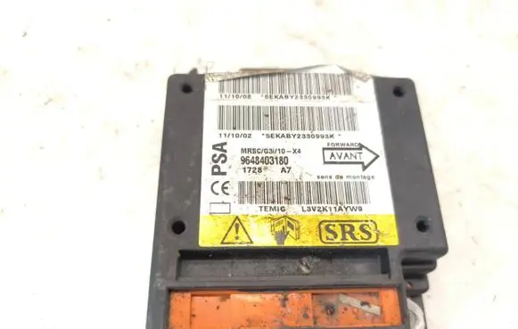 Citroen C5 Airbag control unit/module 9648403180