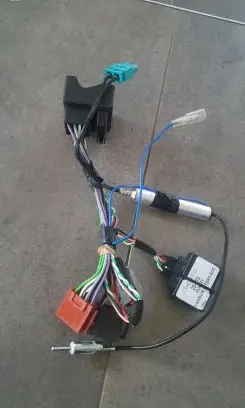 Volkswagen Touran II Sound system wiring loom 20156IGN RCD310 RNS510