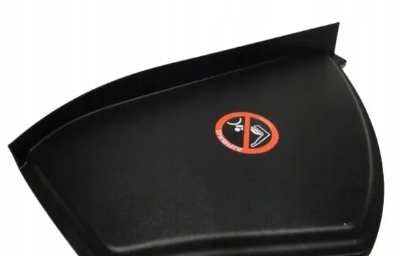 Dashboard side end trim