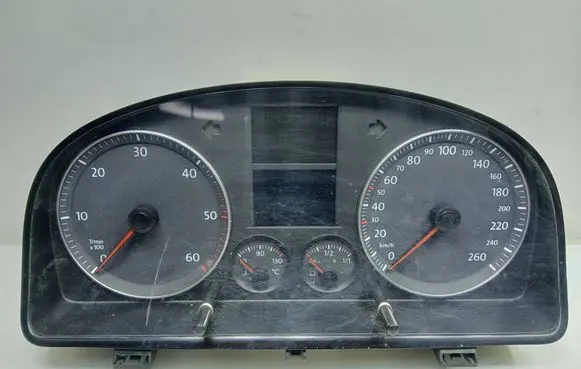 Volkswagen Touran I Speedometer (instrument cluster) 1T0920861AKAS 1T0920861A