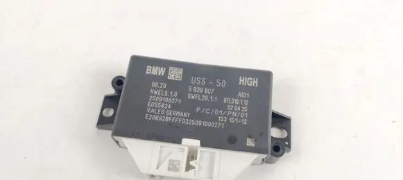 BMW iX Parking PDC control unit/module 5B39BC7