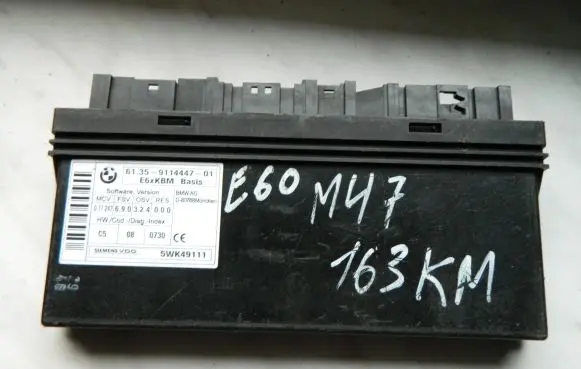 BMW 5 E60 E61 Other control units/modules 9114447