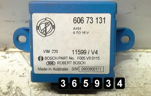 Alfa Romeo 166 Engine control unit/module 60673131