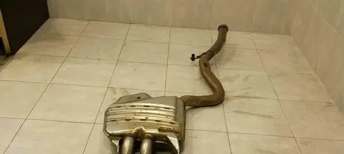 Mercedes-Benz S W222 Front muffler/silencer A2224900216