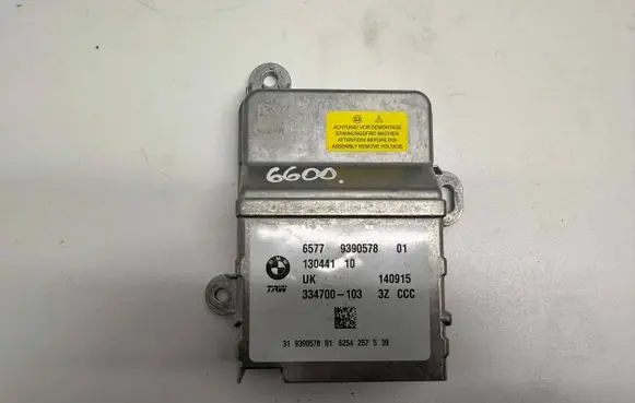 BMW X1 F48 F49 Airbag control unit/module 9390578 334700103 13044110