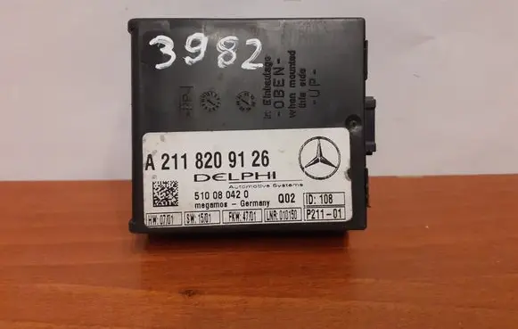Mercedes-Benz E W211 Alarm control unit/module 3982 A2118209126
