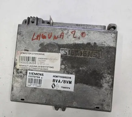 Renault Laguna II Engine control unit/module 7700860316 S101727104 S101727104C