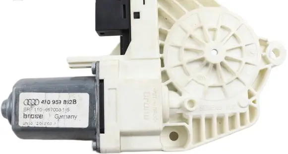 Audi A6 S6 C6 4F Front door window regulator motor 4F0959802B 1101997003105