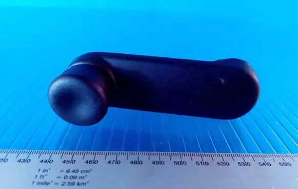 Renault Clio IV Rear door window winding handle 8200673745