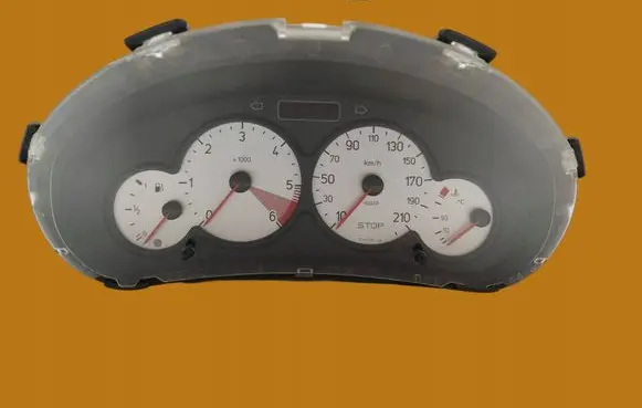 Peugeot 206 Speedometer (instrument cluster) 9656696280