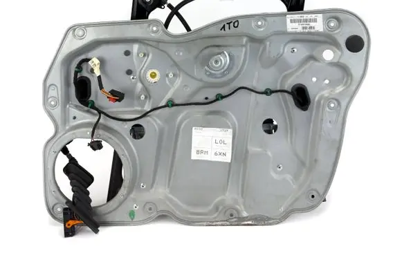 Volkswagen Touran I Front window lifting mechanism without motor 1T1837730AG 1T0959843C 3D0941907