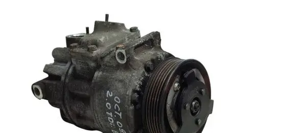 Skoda Octavia Mk2 (1Z) Air conditioning (A/C) compressor (pump) 1K0820859F 083630098B4 R134A8681P