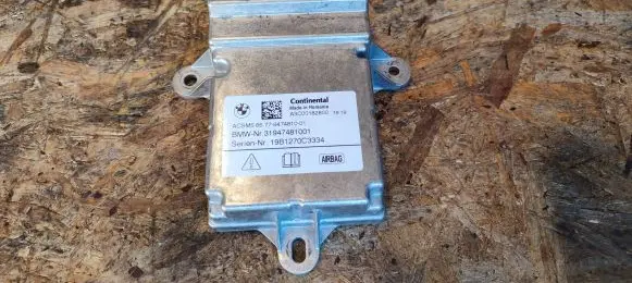 BMW 5 G30 G31 Airbag control unit/module 31947481001 A3C00182800 19B127CC3334