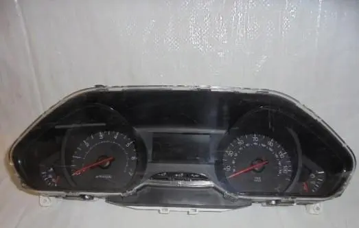 Peugeot 208 I Speedometer (instrument cluster) 9801906780