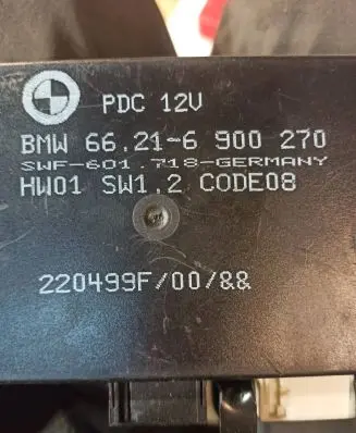 BMW 5 E39 Parking PDC control unit/module 66216900270 220499F