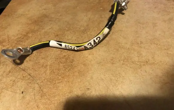 Negative earth cable (battery)
