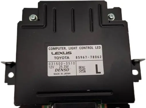 Toyota bZ4X LED ballast control module 8596778062 0315000510