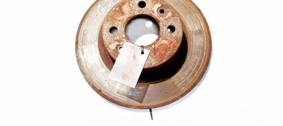 Fiat Bravo Rear brake disc neventiliuojamas