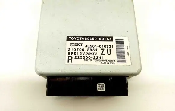 Toyota Yaris Power steering control unit/module 896500D354 JL501010731