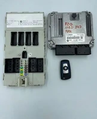 BMW 1 F20 F21 Engine ECU kit and lock set 9383181 8587952