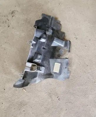 Peugeot 407 Intercooler air guide/duct channel 9651546780