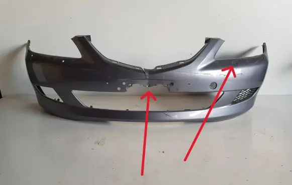 Mazda 6 Front bumper GJ6A50031