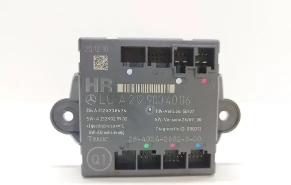 Mercedes-Benz C AMG W204 Door control unit/module A2128208626 A2129029902 A2129004006
