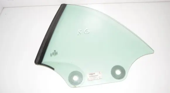 Rear vent window glass
