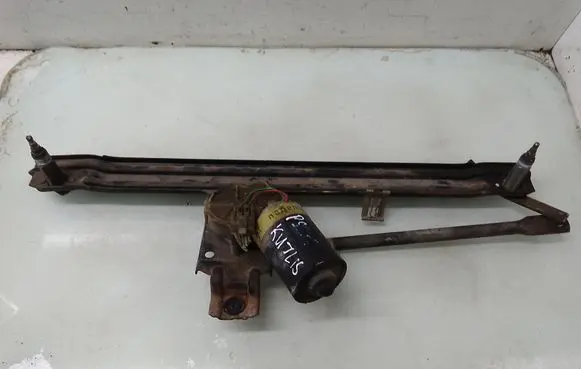Volkswagen PASSAT B2 Front wiper linkage and motor 321955113G