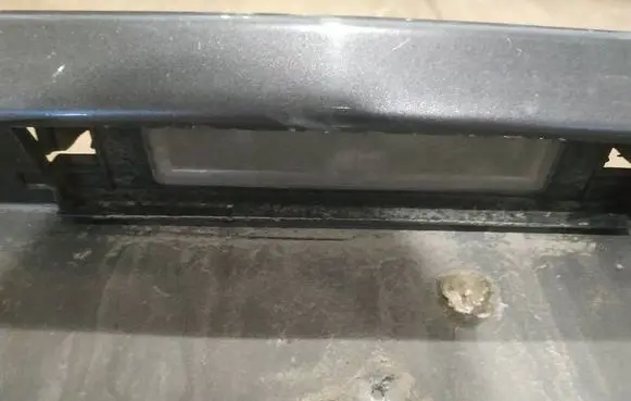 Toyota Yaris Number plate light