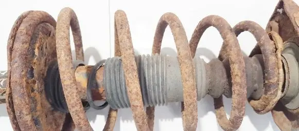 Front coil spring
