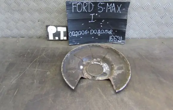 Ford S-MAX Rear brake disc plate dust cover 6G912K316A