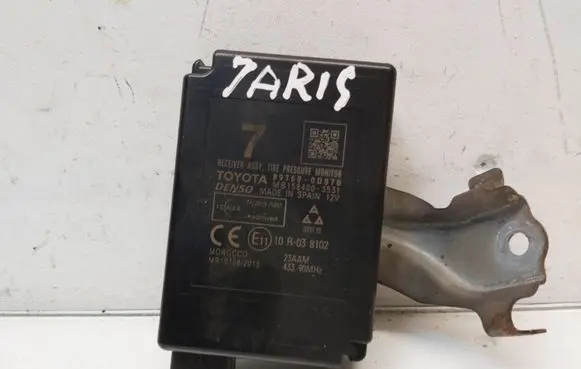 Toyota Yaris Tire pressure control unit 897600D070