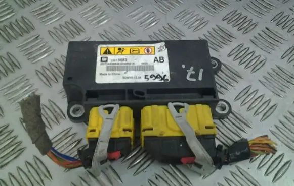 Opel Zafira A Airbag control unit/module 13575683 20TAW5683E000098416