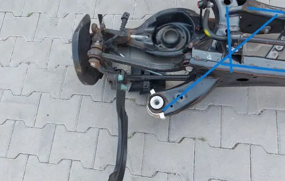 Mazda CX-5 II Rear axle beam with reductor MAZDACXZAWPRT