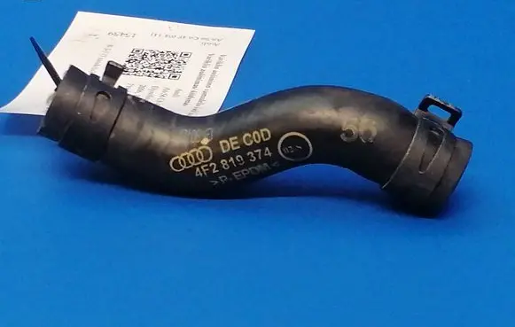 Audi A6 S6 C6 4F Engine coolant pipe/hose 4F2819374