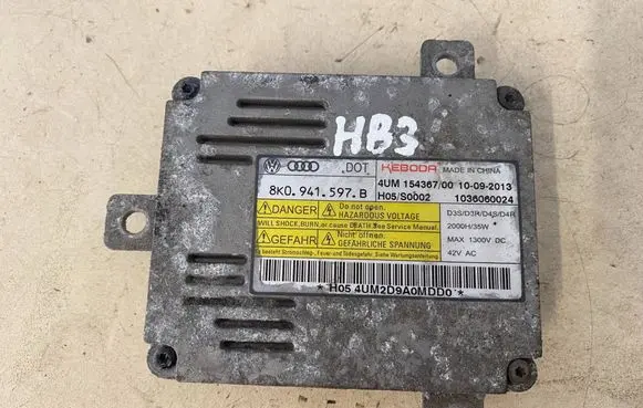Skoda Octavia Mk3 (5E) Headlight ballast module Xenon 8K0941597B